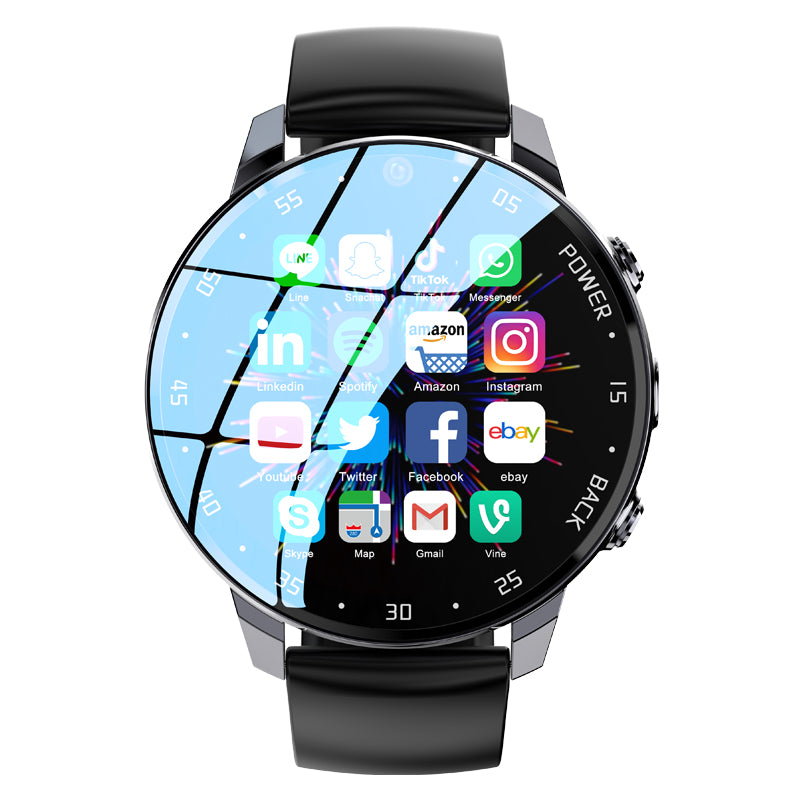 2023 New Arrivals Men Full Netcom Smart Watch WIFI Positioning Video Call Chat Alarm Clock Women Smartwatch Pressure