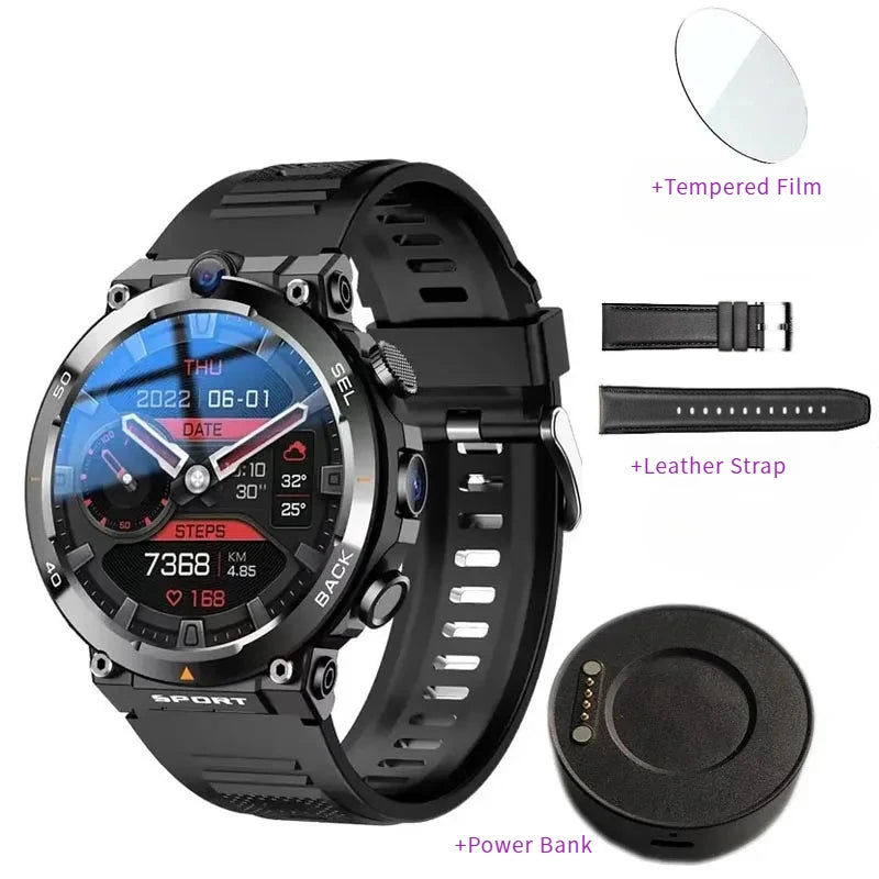 4G LTE H10 Smartwatch Dual Camera Video Calls Wifi NFC Door Access 138 Interstellarcity Digital