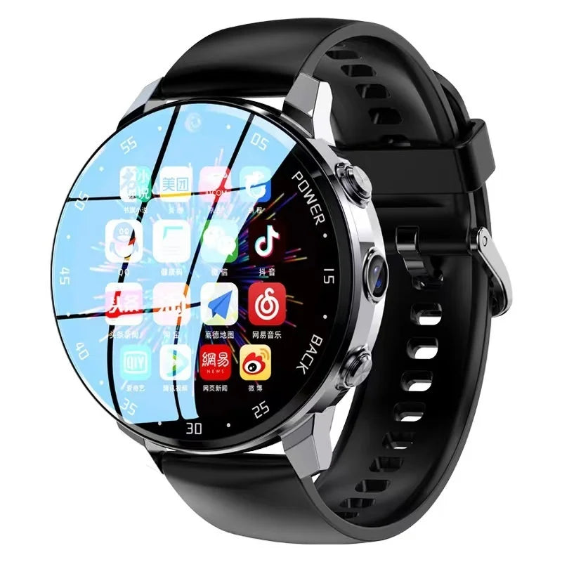 2023 New Arrivals Men Full Netcom Smart Watch WIFI Positioning Video Call Chat Alarm Clock Women Smartwatch Pressure