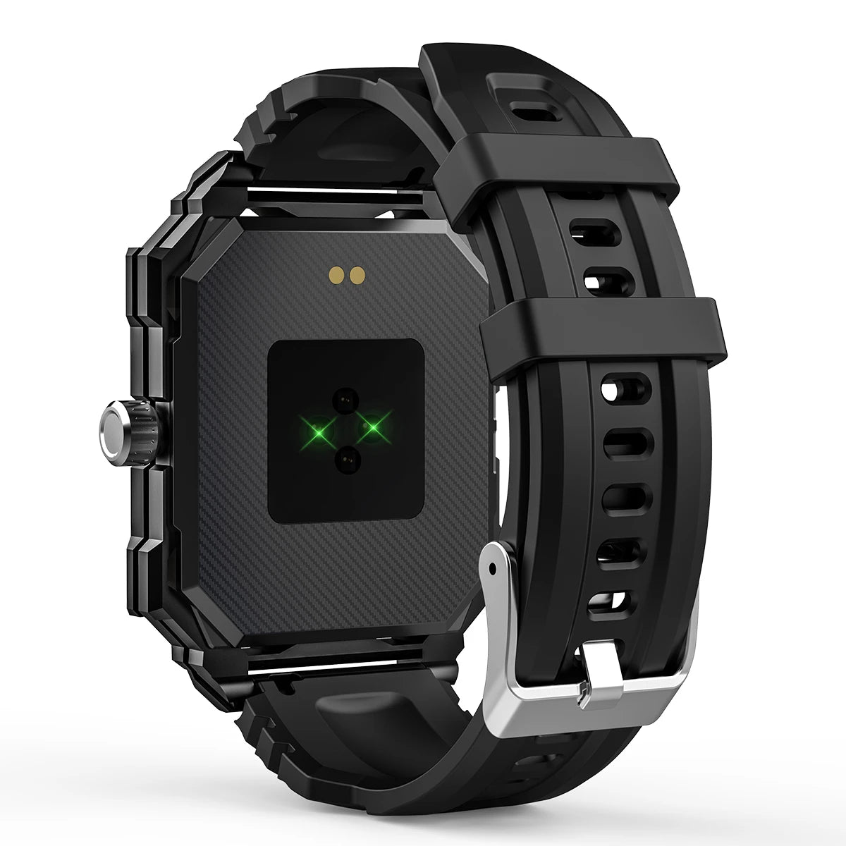 ROGBID TANK S3 الرياضة Smartwatch بلوتوث الدعوة 1.96 بوصة شاشة IP69 مقاوم للماء السباحة الغوص ساعة ذكية مراقبة الصحة