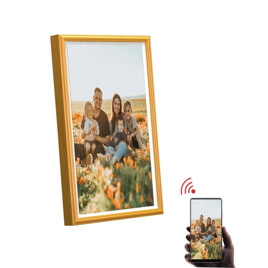 22x14'' Picture Frames Wall Hanging Wifi Digital Photo Frame 21.5 Inch with Mat for Wall Gallery Home Office Decor