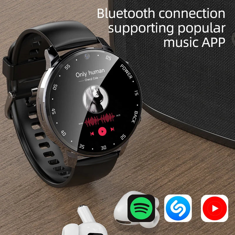 2023 New Arrivals Men Full Netcom Smart Watch WIFI Positioning Video Call Chat Alarm Clock Women Smartwatch Pressure